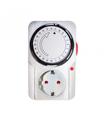 Timer ElettroMeccanico per Acquario, Terrario e Laghetto 24 h Timer ElettroMeccanico per Acquario, Terrario e Laghetto 24 h